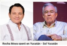 Did Rocha Moya politically operated in Yucatán?